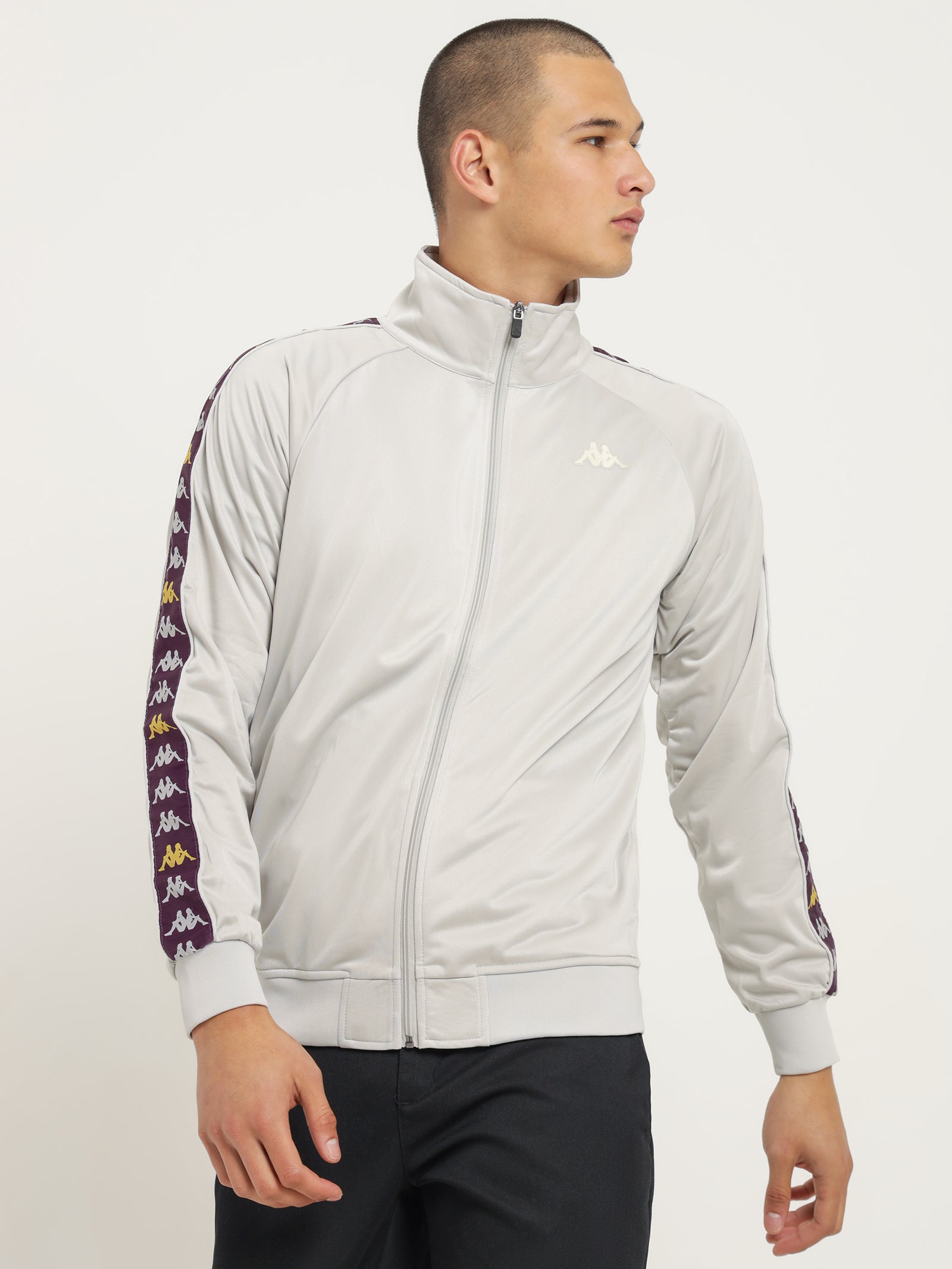 222 Banda Dullo Track Jacket in Grey