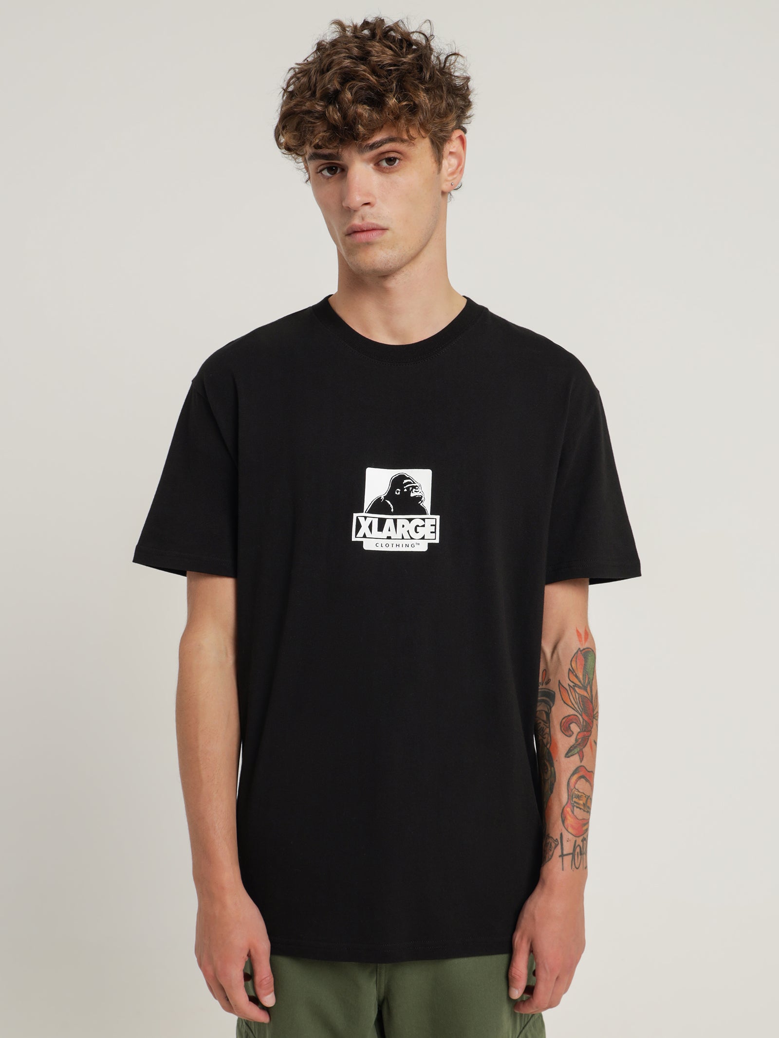 91 SS T-Shirt in Black