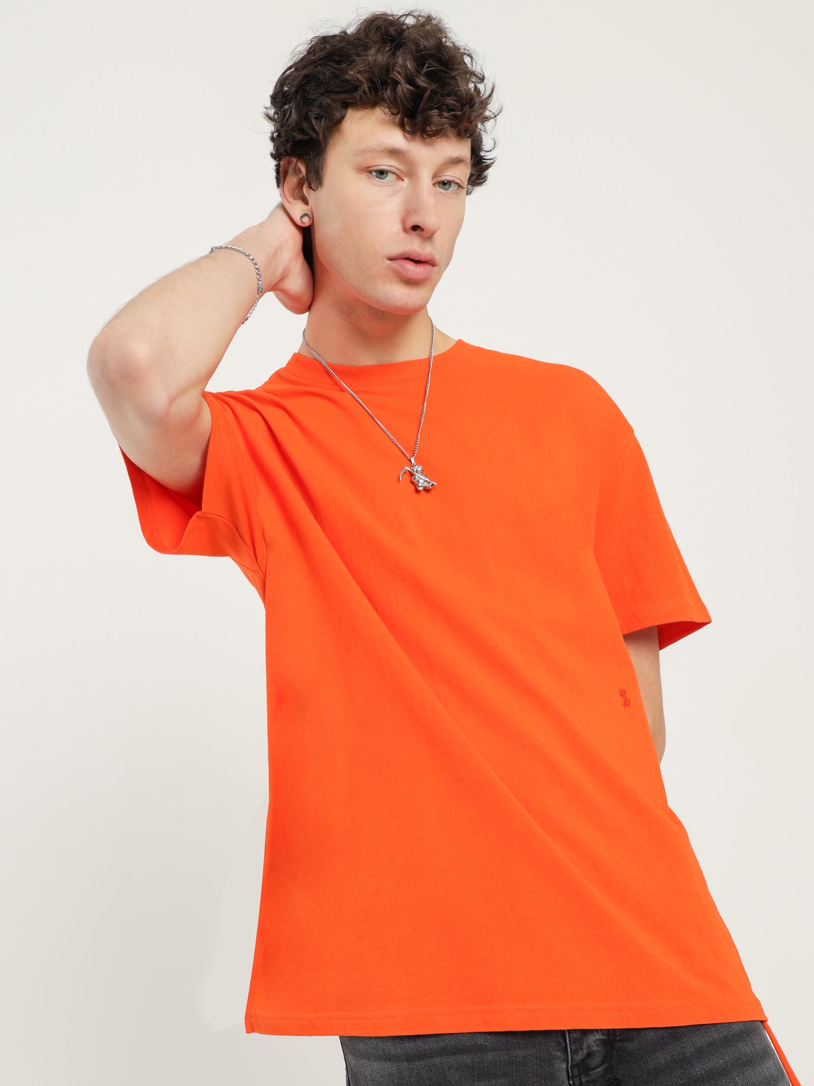 4 x 4 Biggie Short Sleeve T-Shirt in Orange