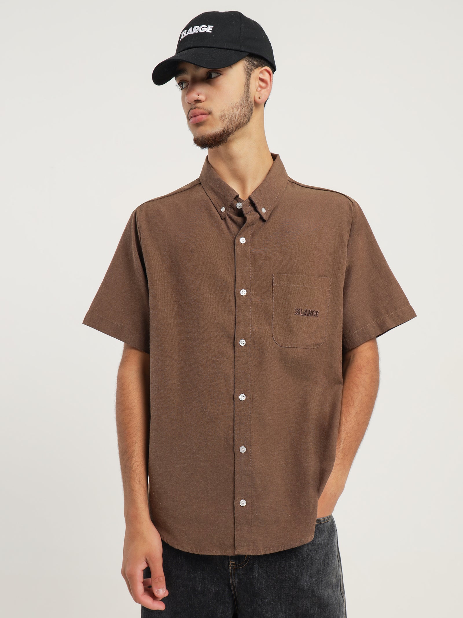 91 Oxford Shirt in Brown