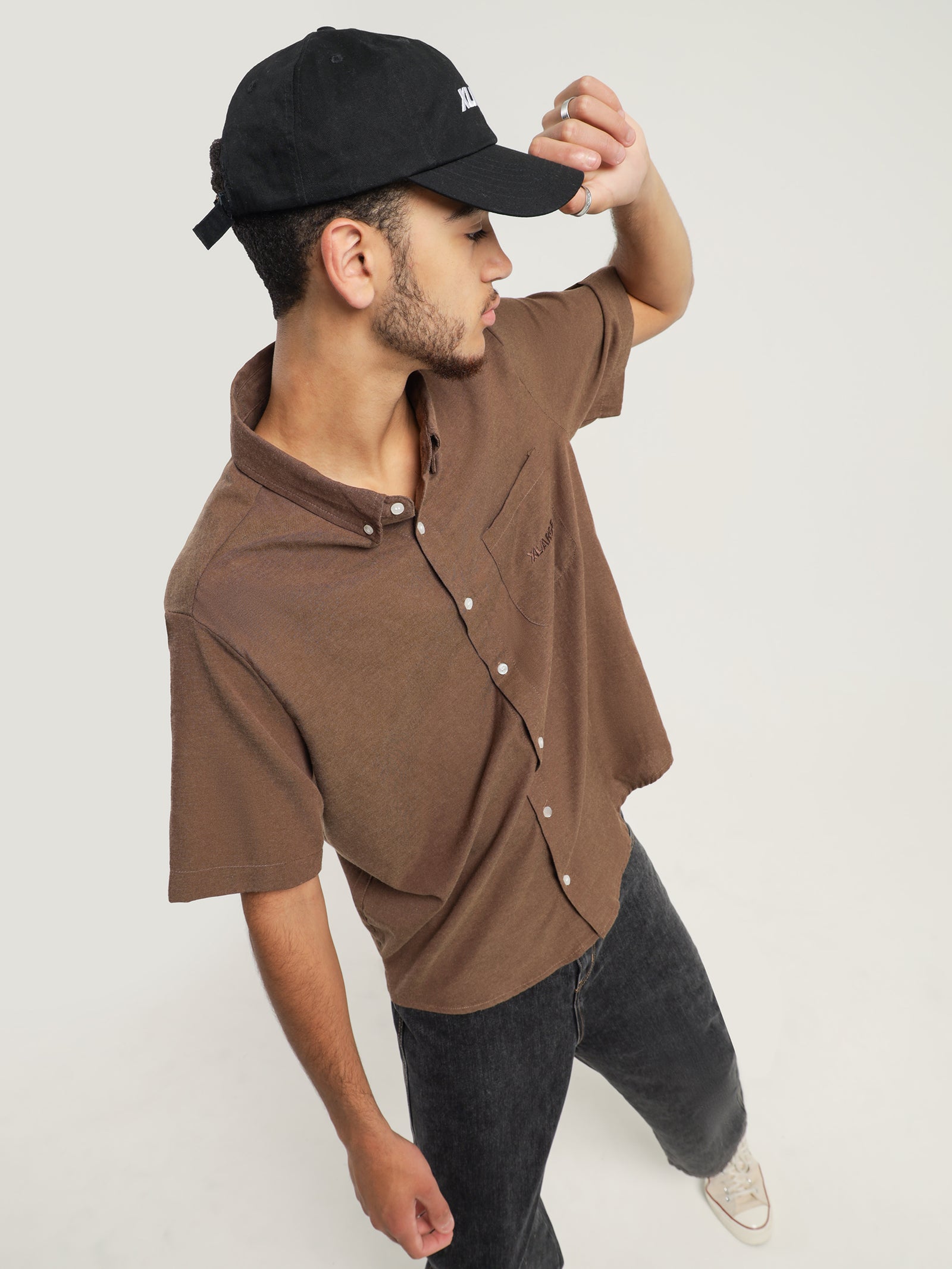 91 Oxford Shirt in Brown