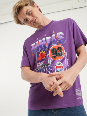 レア 1993年 90's NBA Jam Promo Shirt Tシャツ 紫 - iplace.co.il