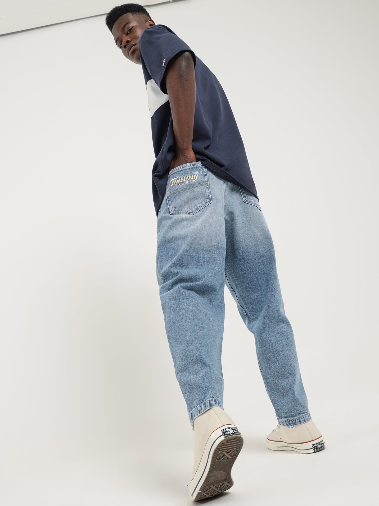 Bax Tapered Jeans in Denim