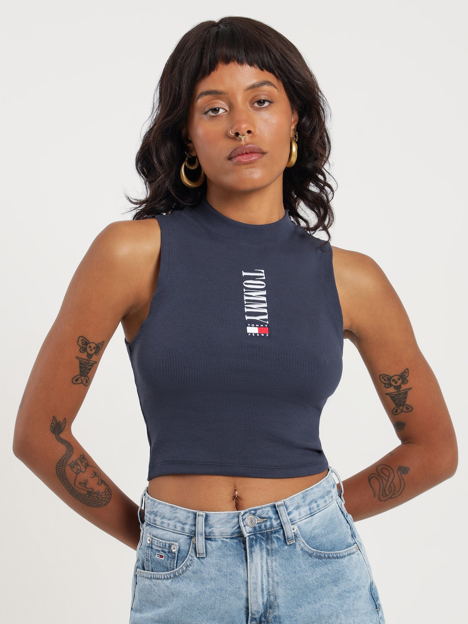 Archive 2 Tank in Twilight Navy