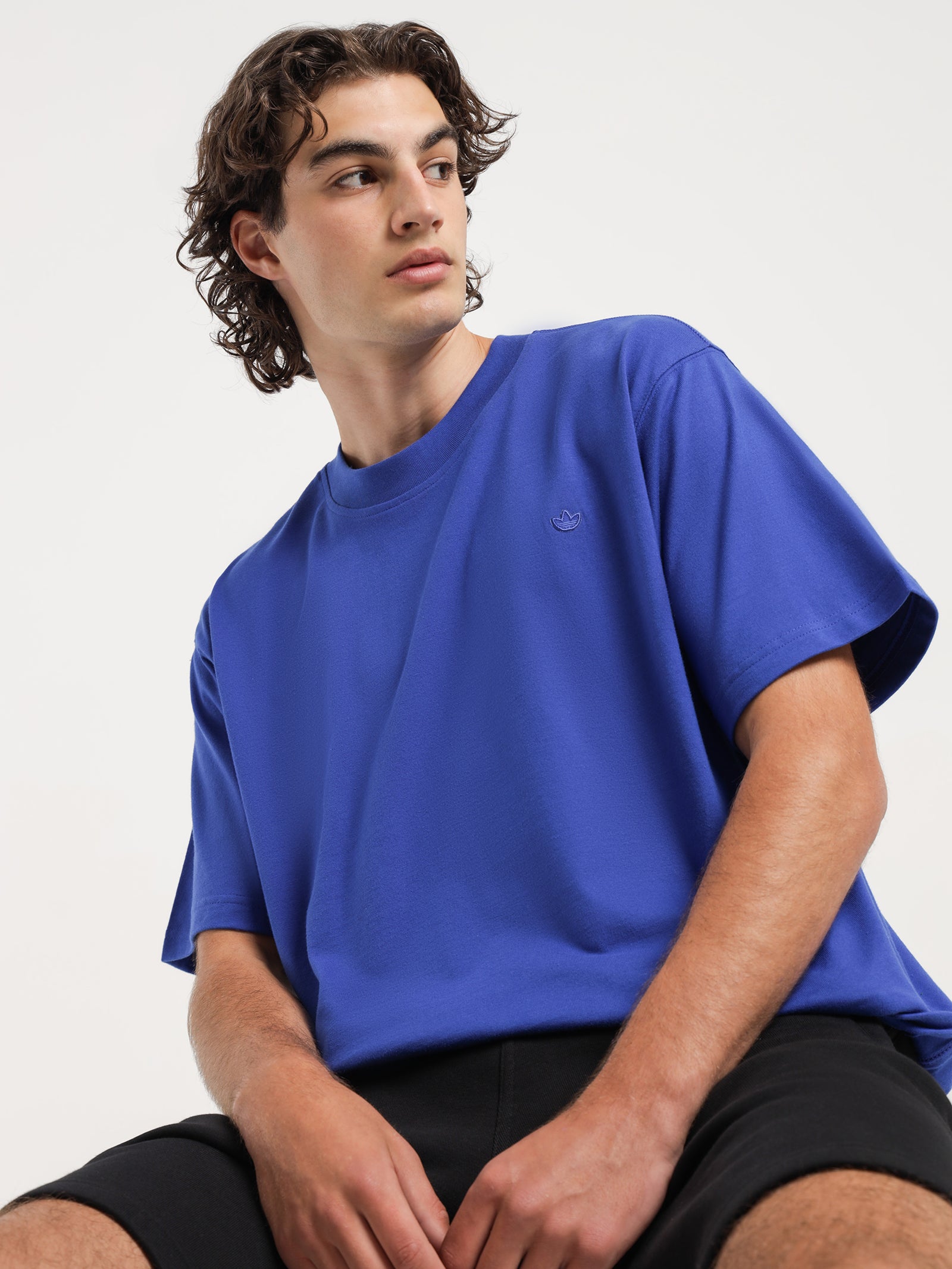 Adicolor Contempo T-Shirt in Blue