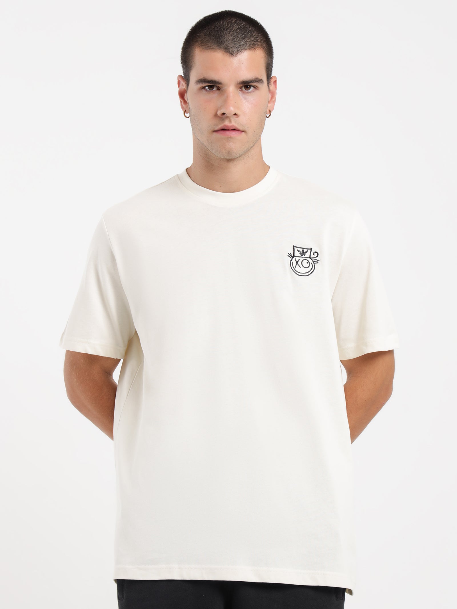 Adidas Originals x André Saraiva T-Shirt in Non-Dyed