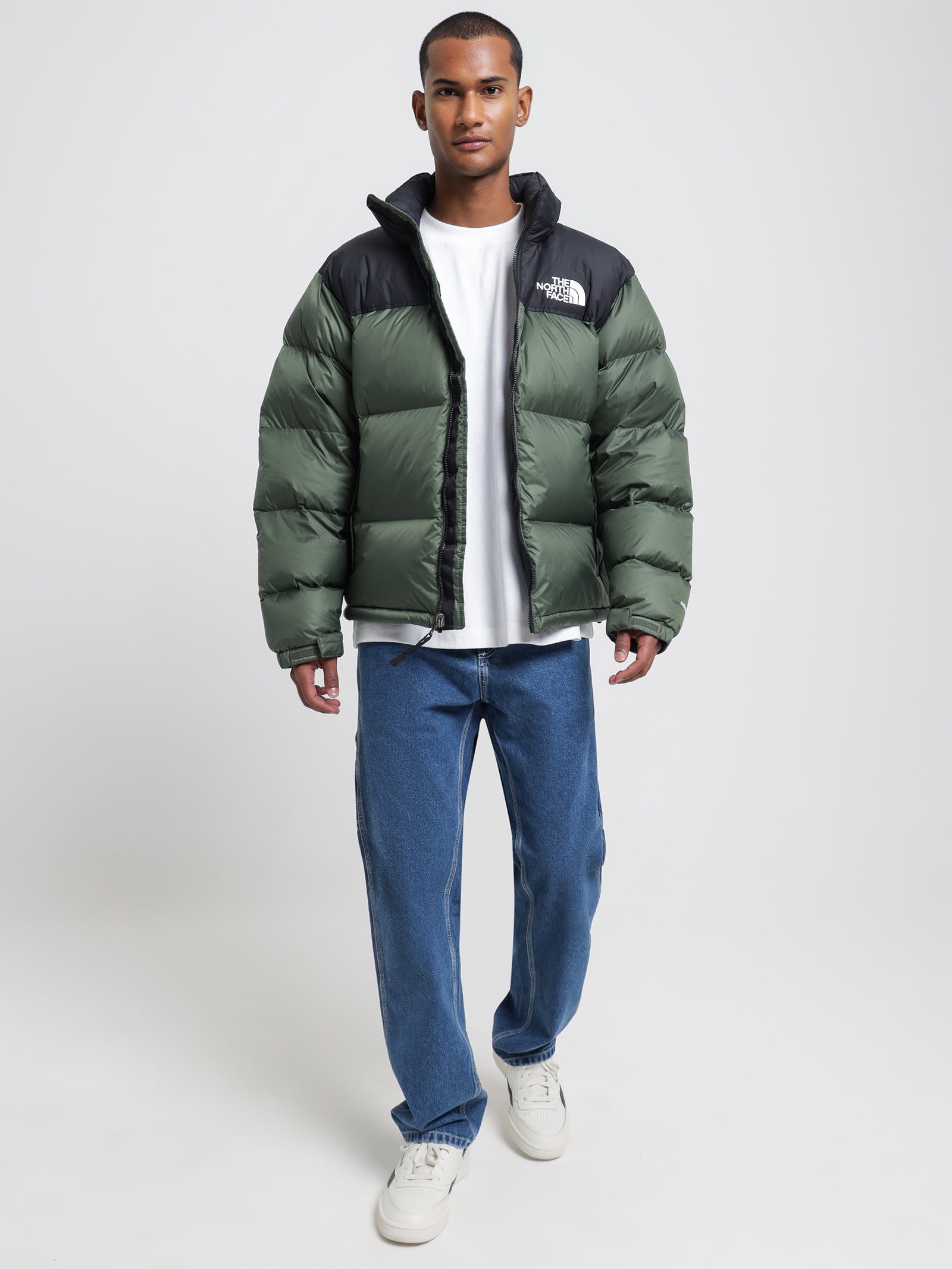 1996 Retro Nuptse Jacket in Dark Green