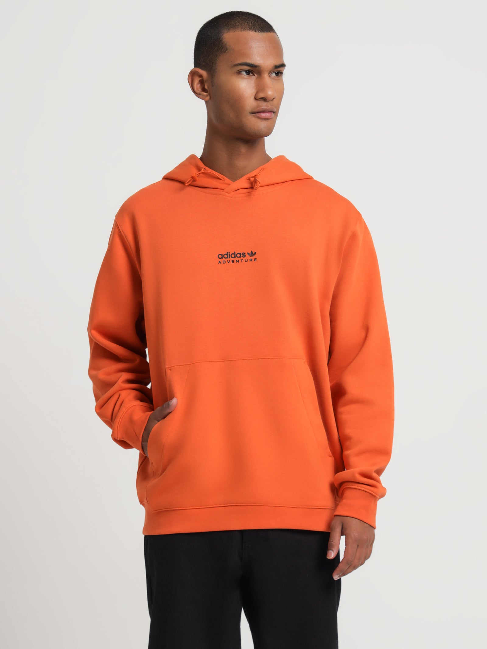 Adventure Hoodie in Craft Orange