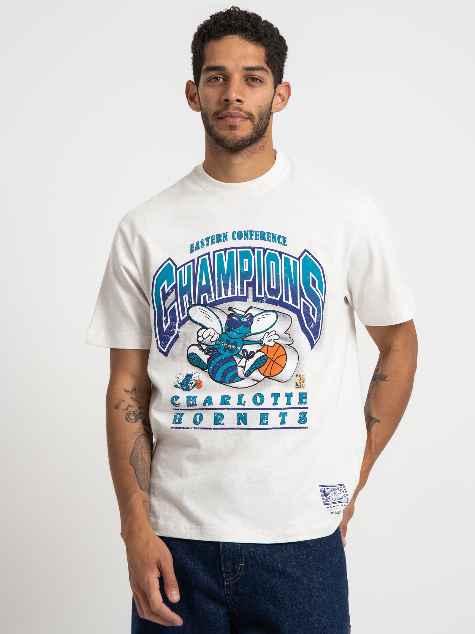 Los Angeles Lakers Western Conference T-Shirts By Mitchell & Ness - White -  Mens