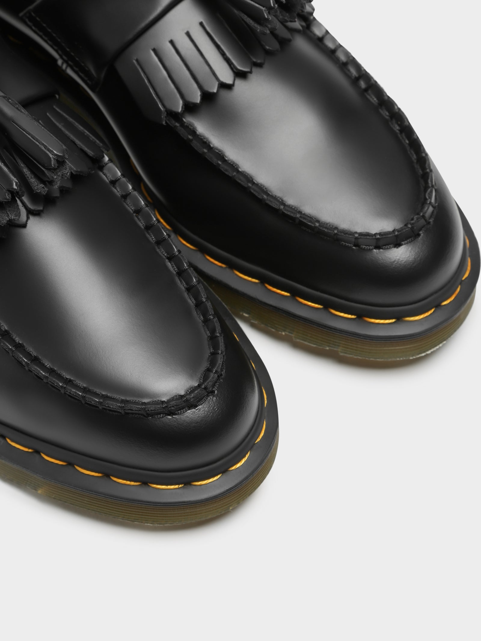 Unisex Adrian Tassel Loafers in Black - Glue Store