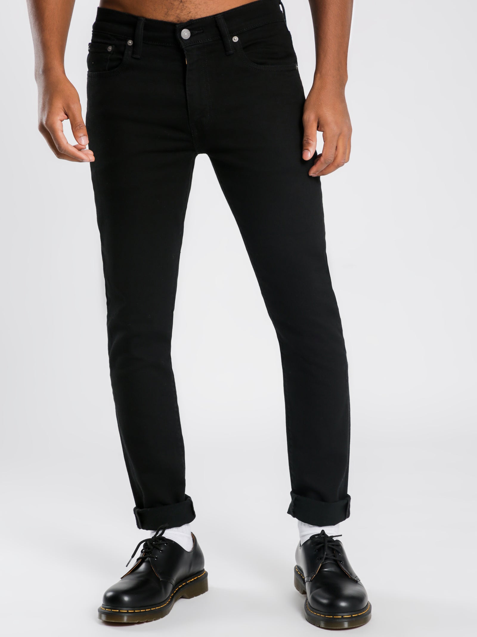 levi's 512 slim taper fit black