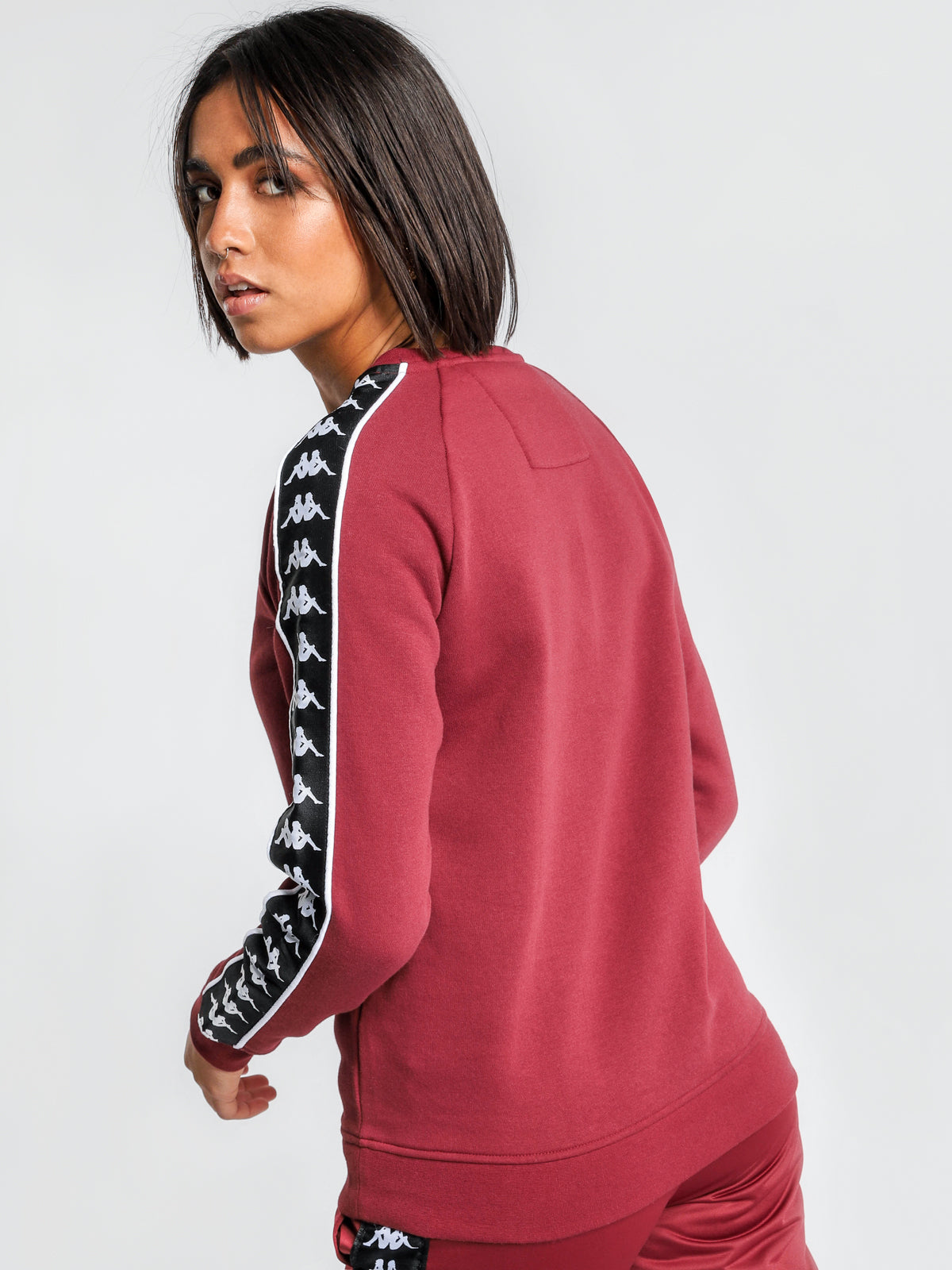 Authentic Hassan Jumper in Red Granat