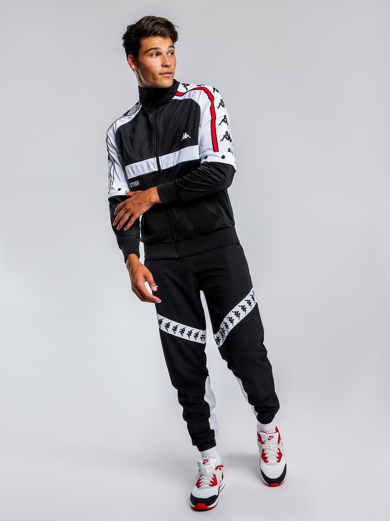 222 Banda Balmar Track Pants in Black