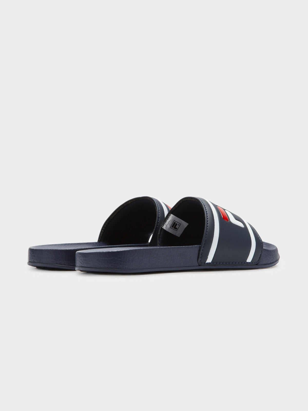 fila slides black and white