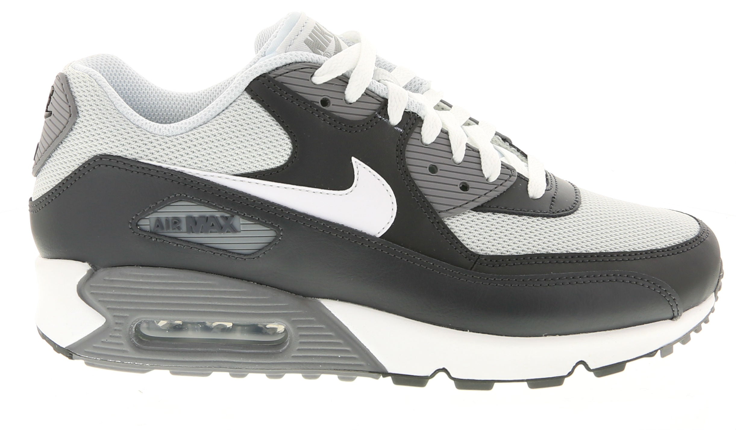 Air Max 90 Essential Sneakers in White & Grey