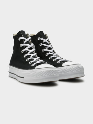 converse hi platform black