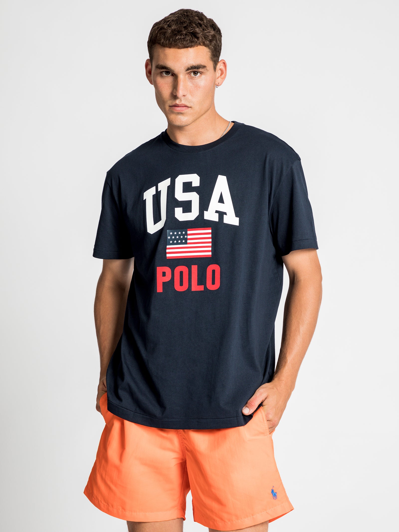 Americana T-Shirt in Navy