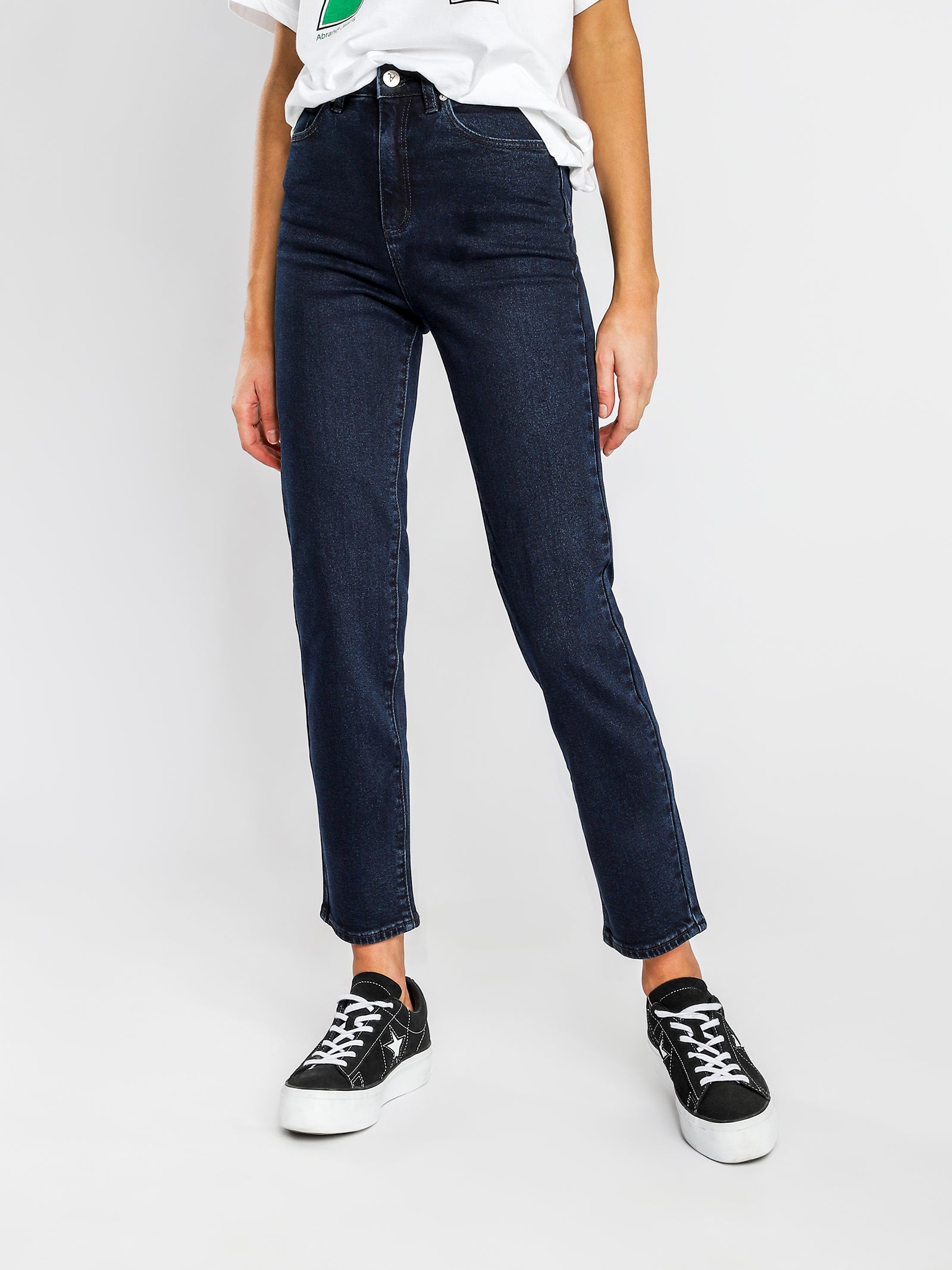 A 94 High Slim Jeans in Bonnie Blue Denim