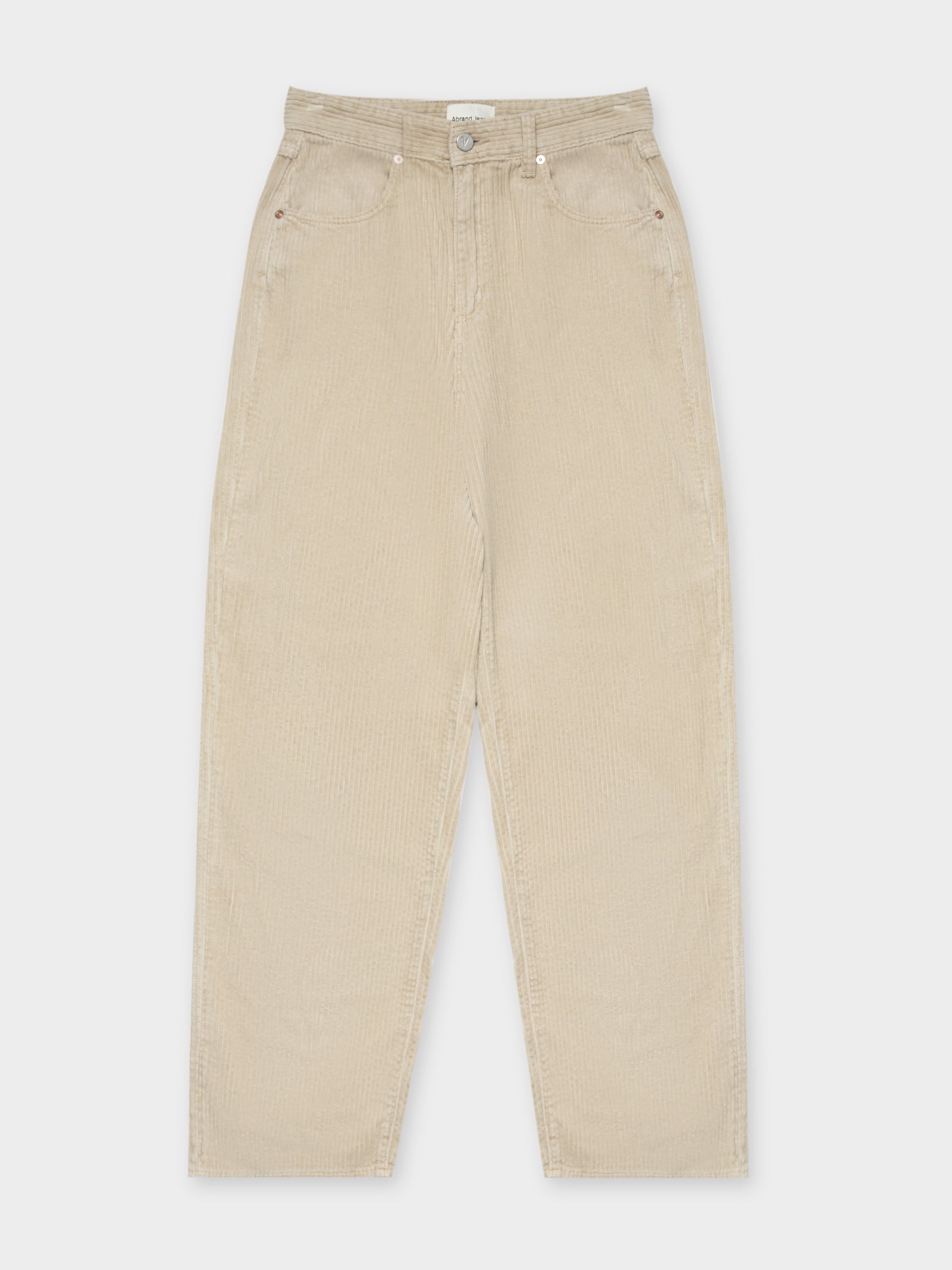 A Slouch Jeans in Sand Corduroy