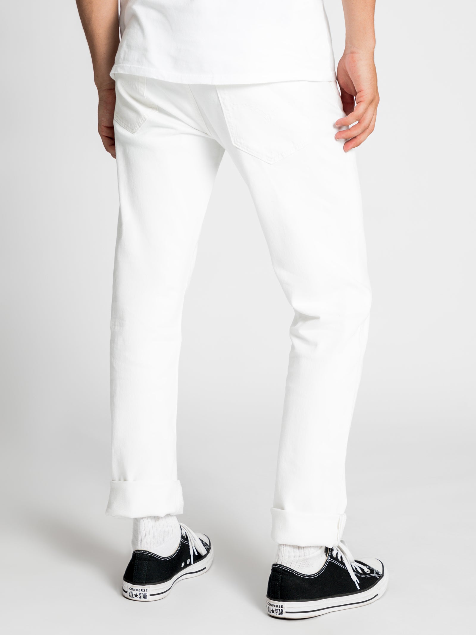 501 '93 Straight Jeans in Eggshell White Denim