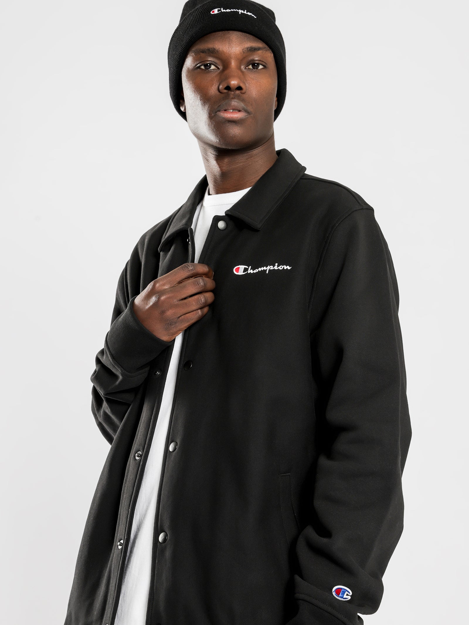 champion coach jacket mens