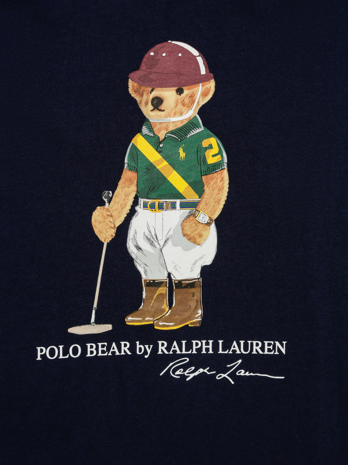 Polo Bear Short Sleeve T-Shirt in Navy