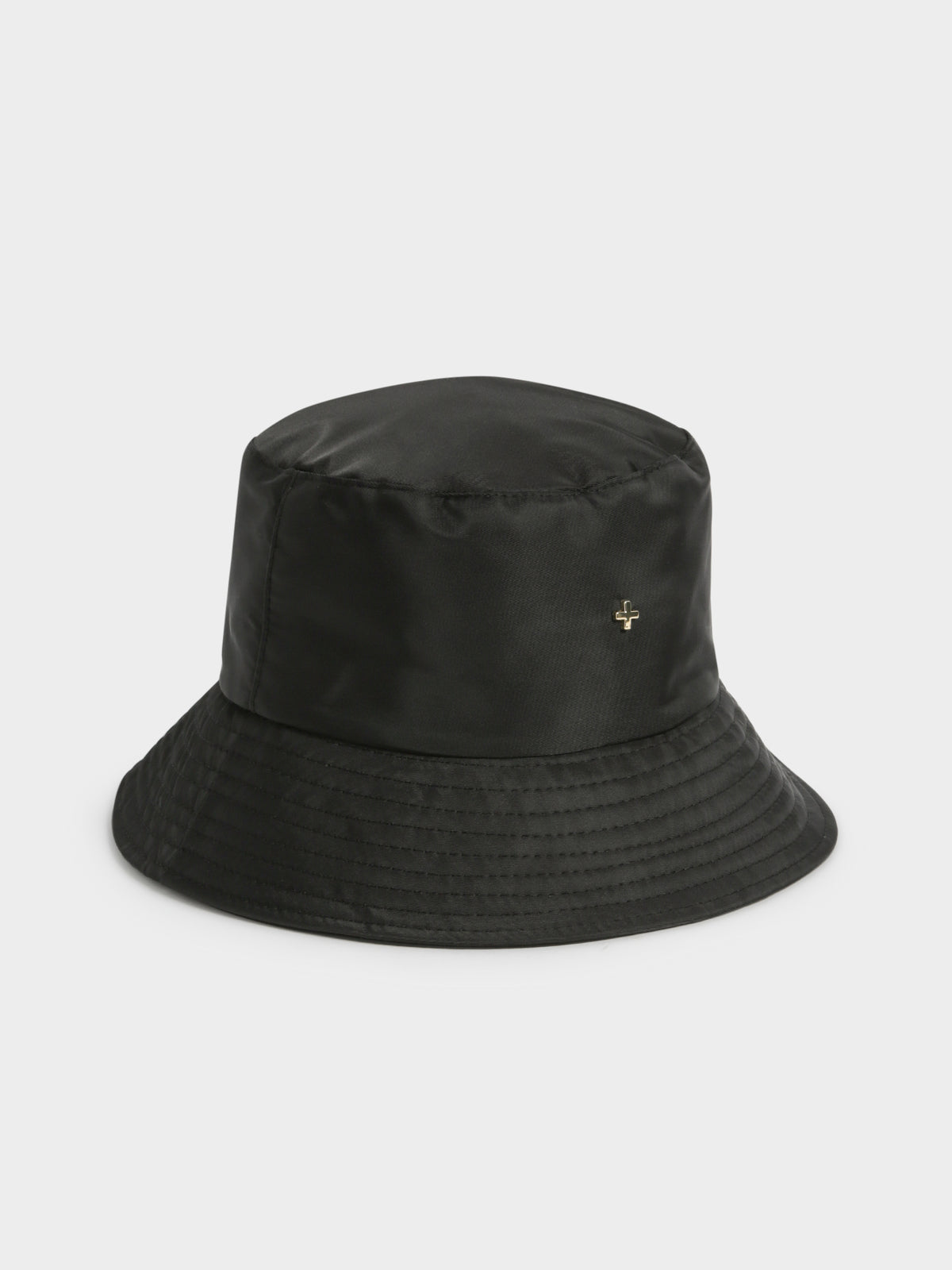 Bae Nylon Bucket Hat in Black - Glue Store