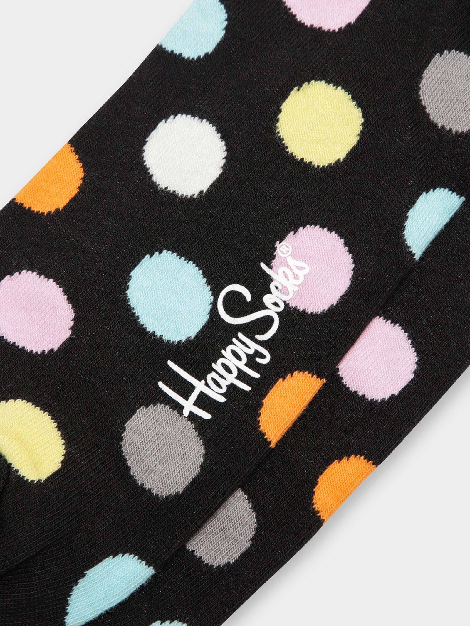 1 Pair of Big Dot Socks in Pastel Spot Combed Cotton