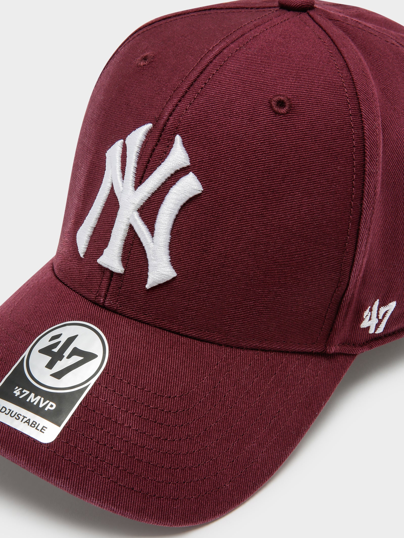 MLB New York Yankees MVP Snapback Cap Natural White Cream