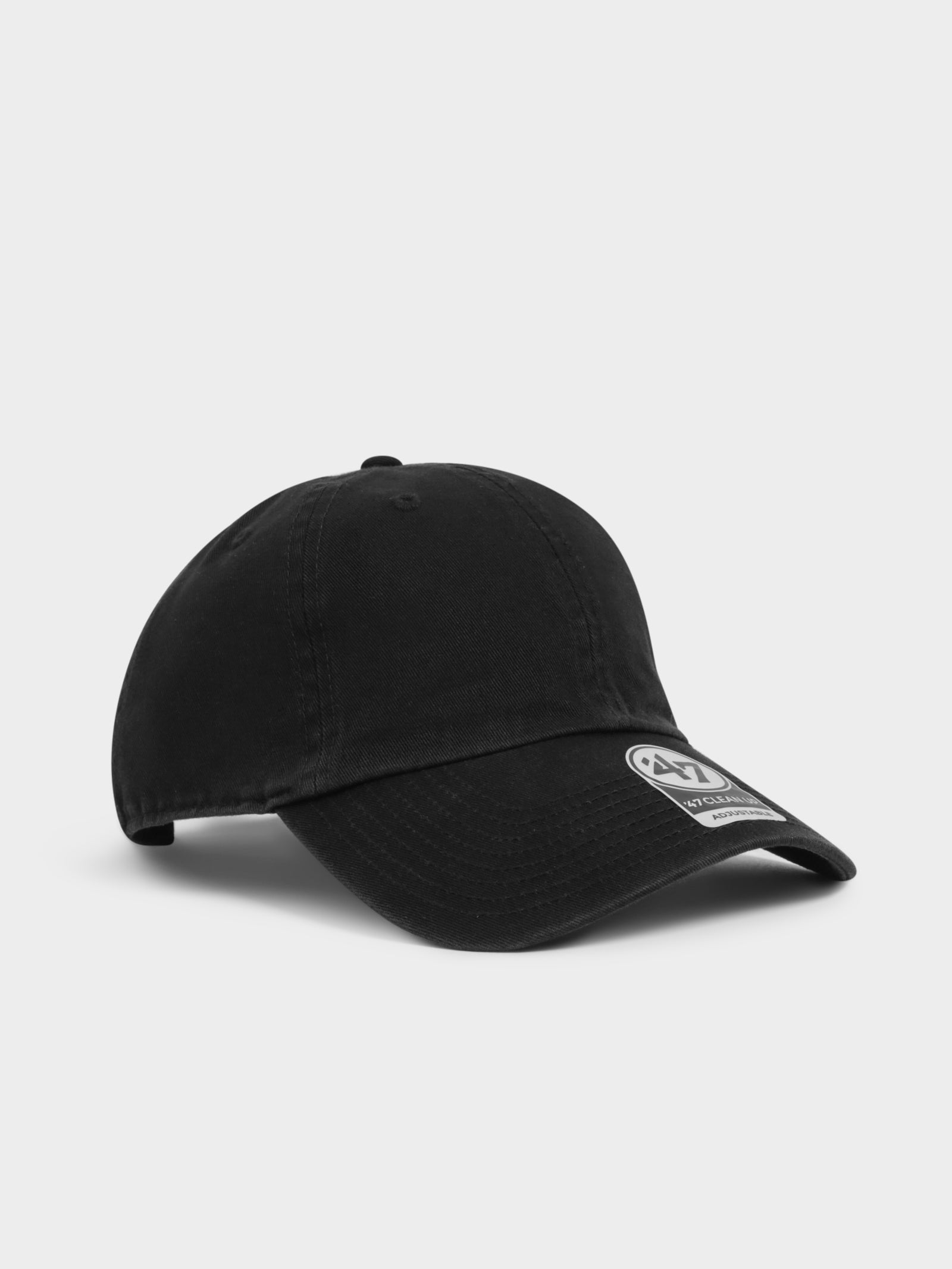 47 Clean Up Cap in Classic Black