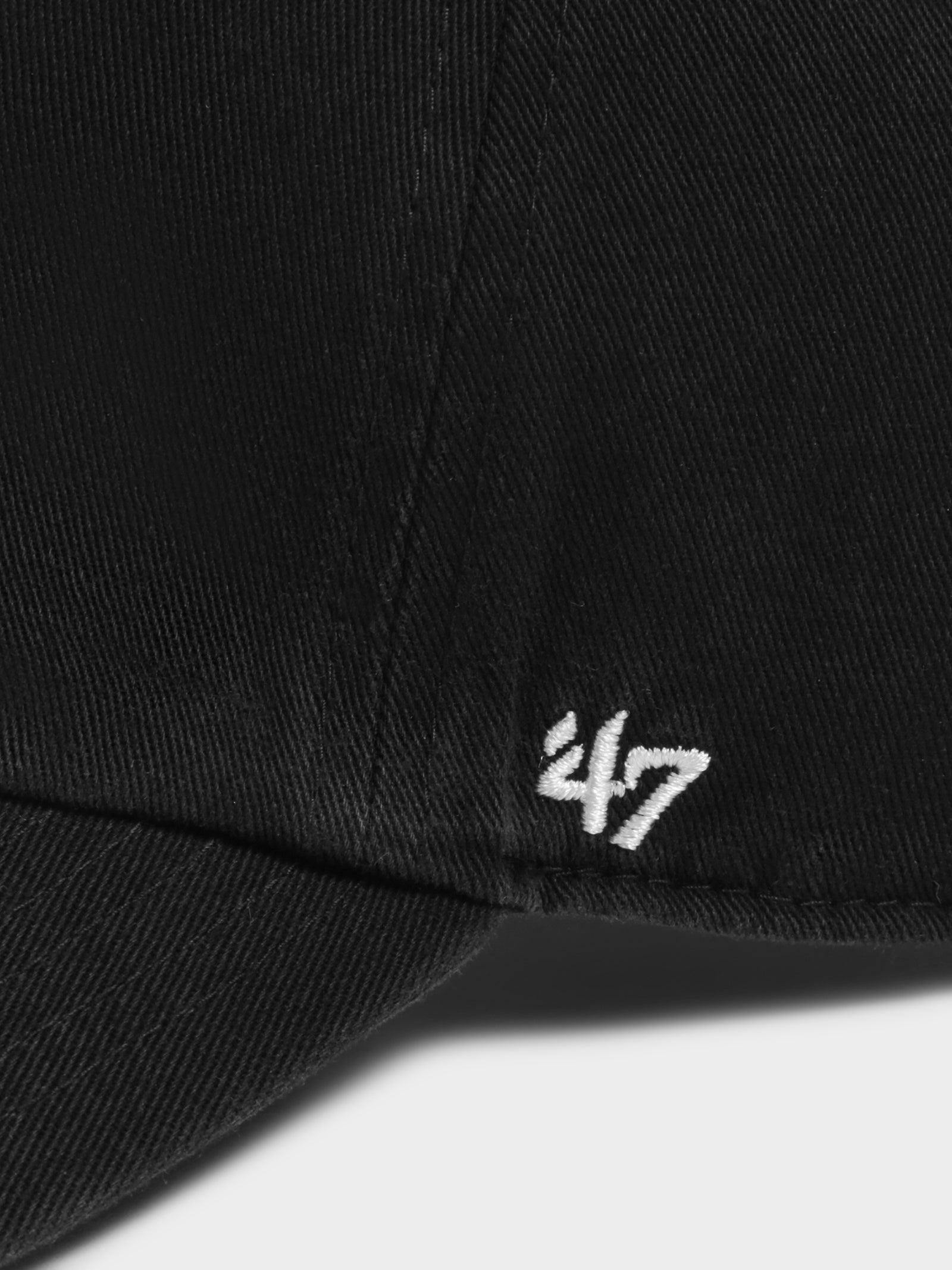 47 Clean Up Cap in Classic Black