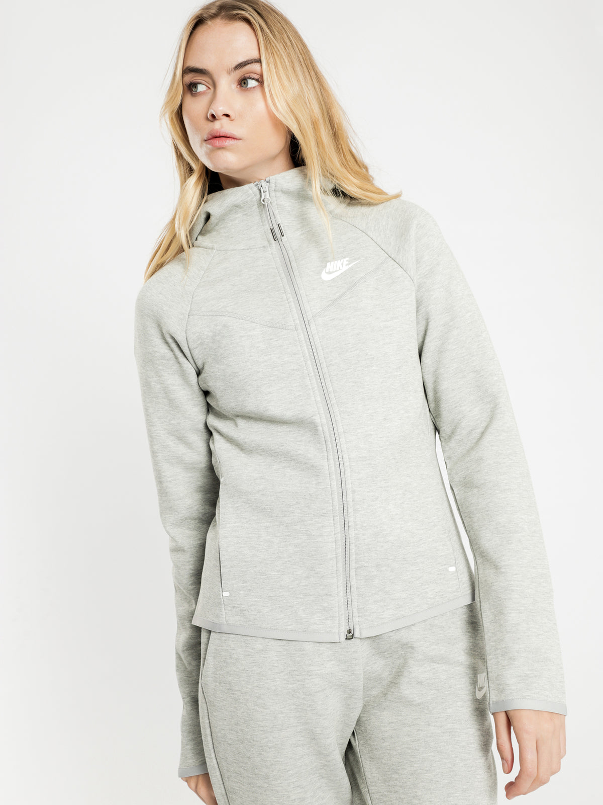 Sportswear Tech Fleece Zip Hoodie in Grey - Glue Store