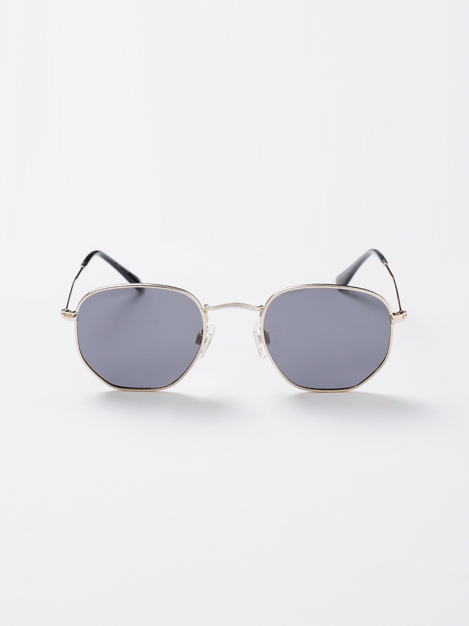 Angie Sunglasses in Gold & Smoke