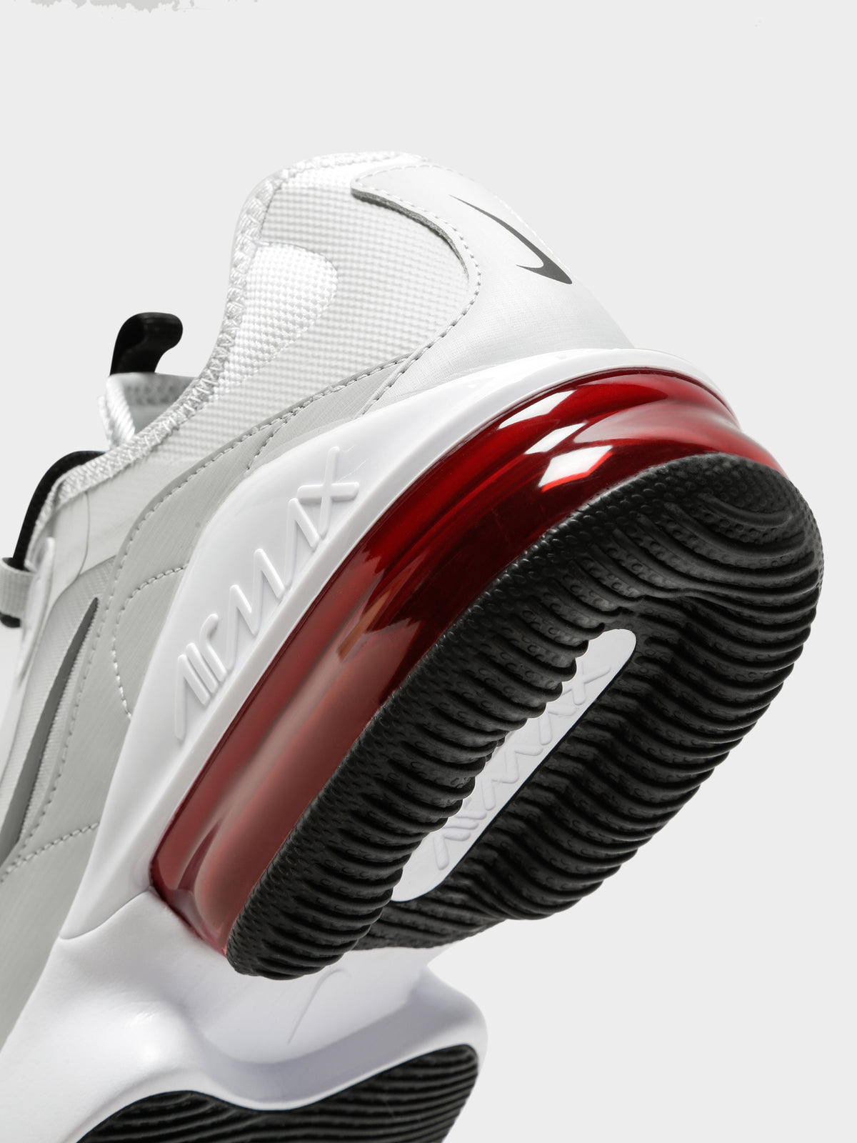 Mens Air Max Infinity 2 Sneakers in White & Red - Glue Store