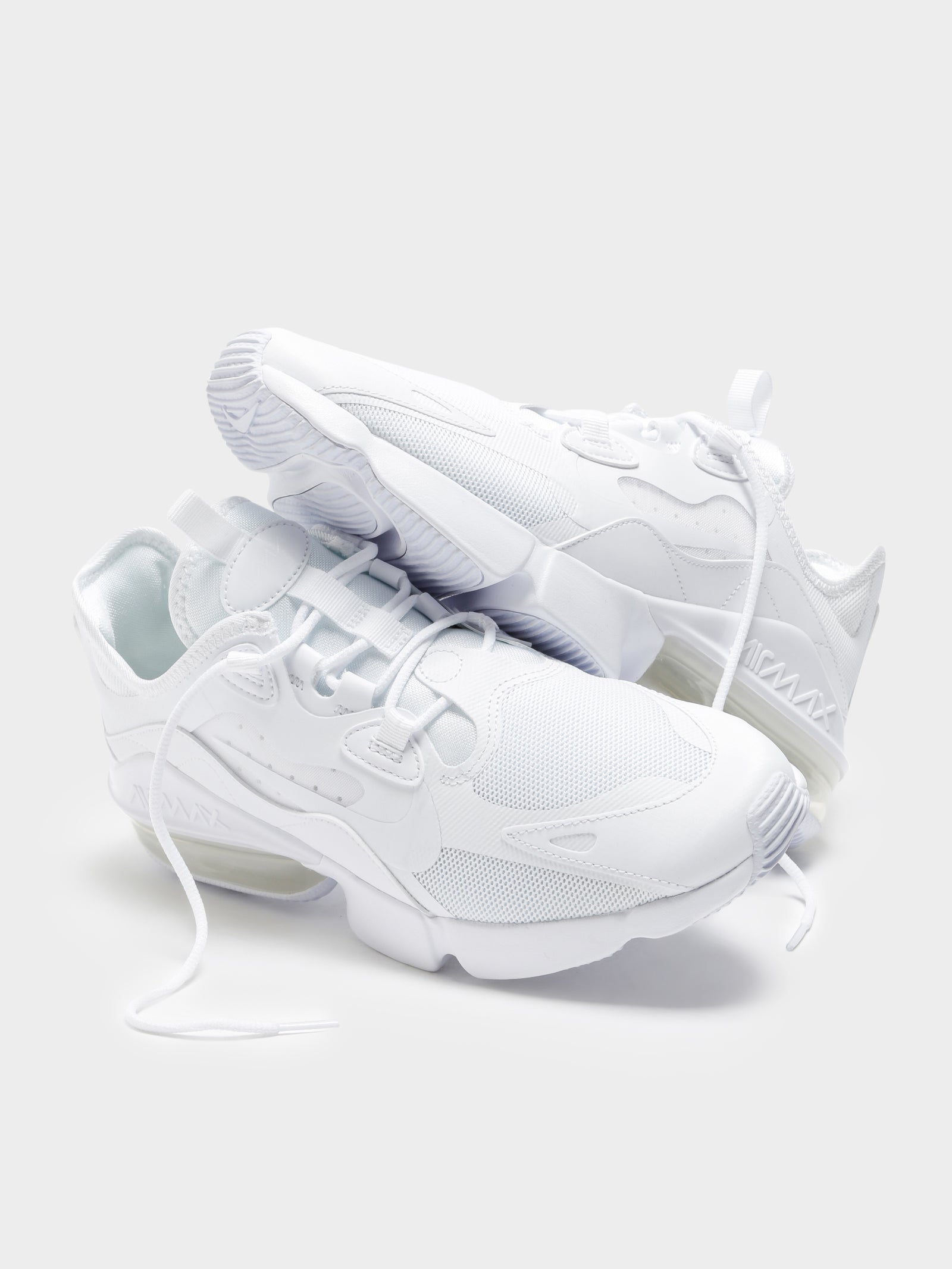 womens air max infinity 2 sneakers in white