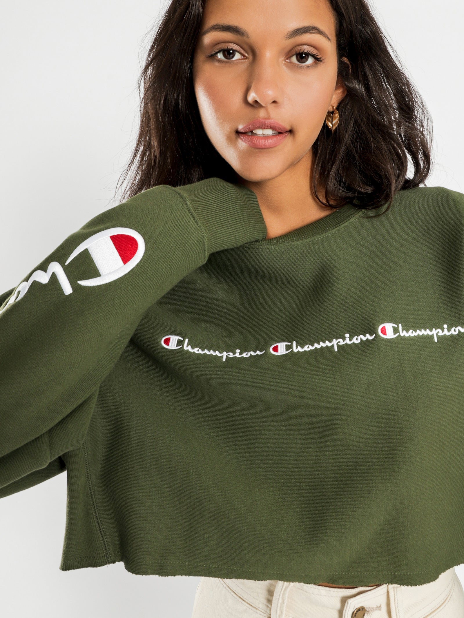 champion khaki jumper