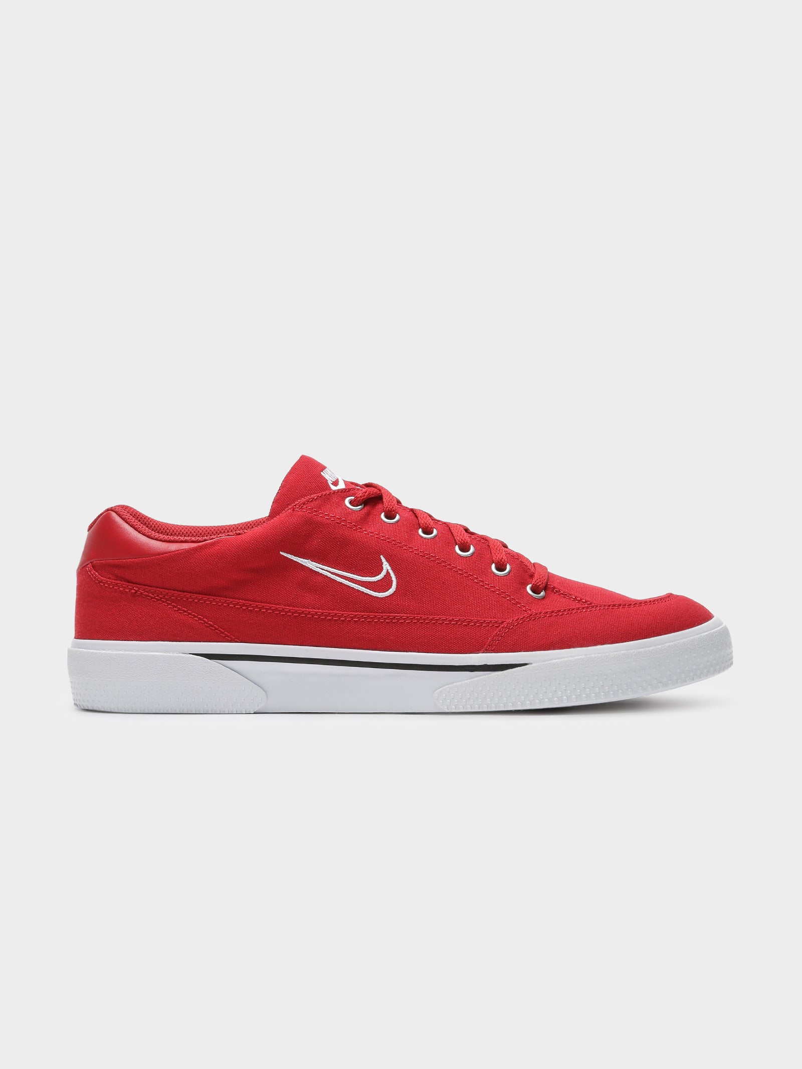 Mens Retro GTS Sneakers in Red - Glue Store