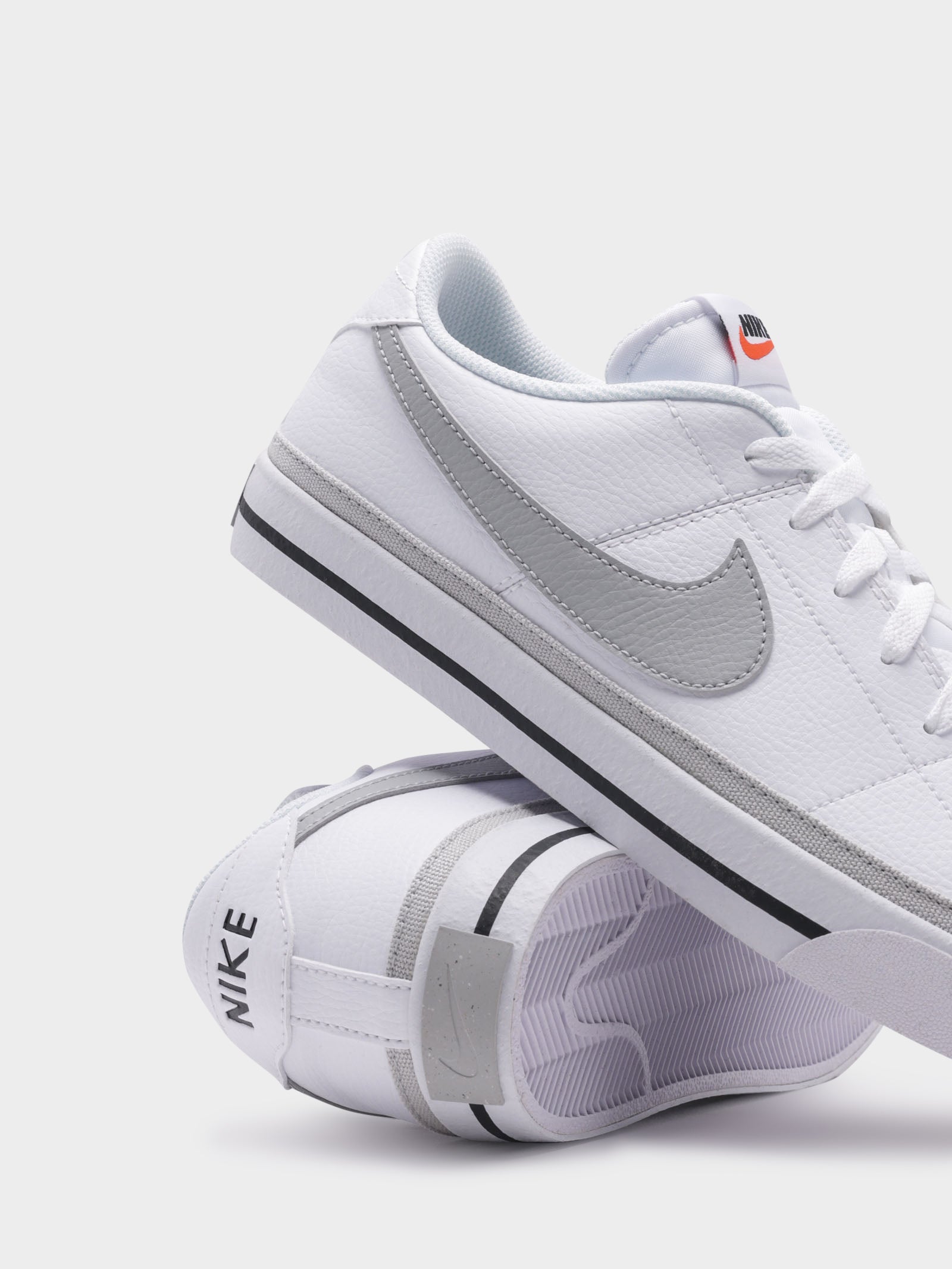 Mens Court Legacy Sneaker in White Grey Glue Store