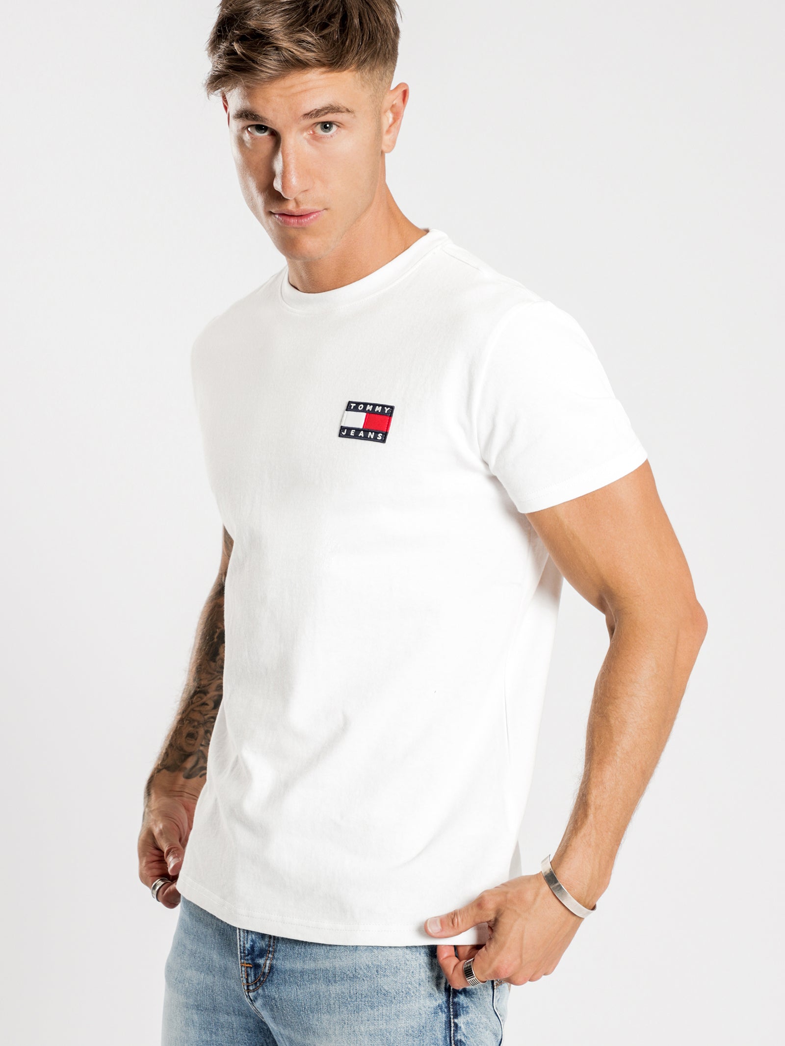 Tommy Jeans Badge Short Sleeve T-Shirt 