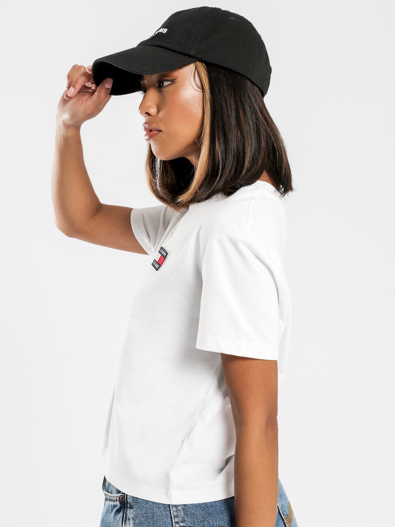 Badge Short Sleeve T-Shirt in White