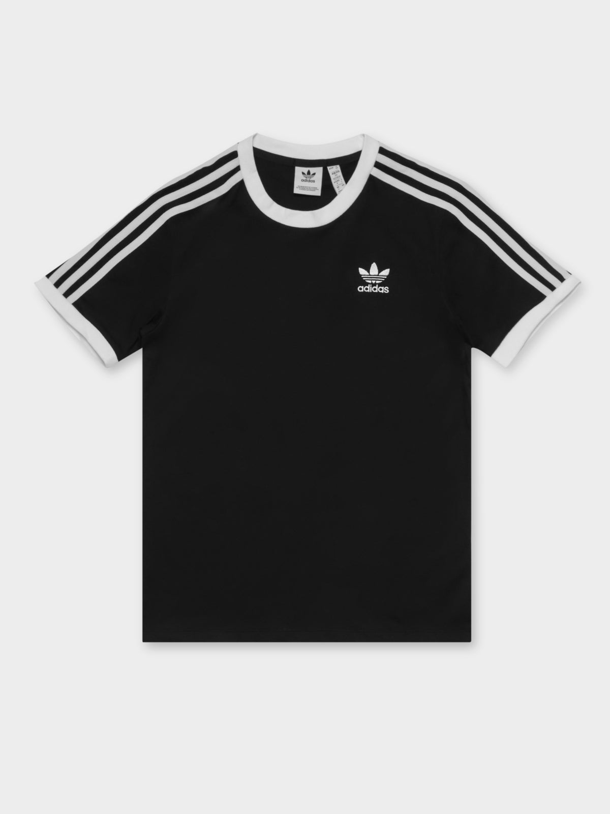 Adicolor Classics 3-Stripes T-Shirt in Black - Glue Store