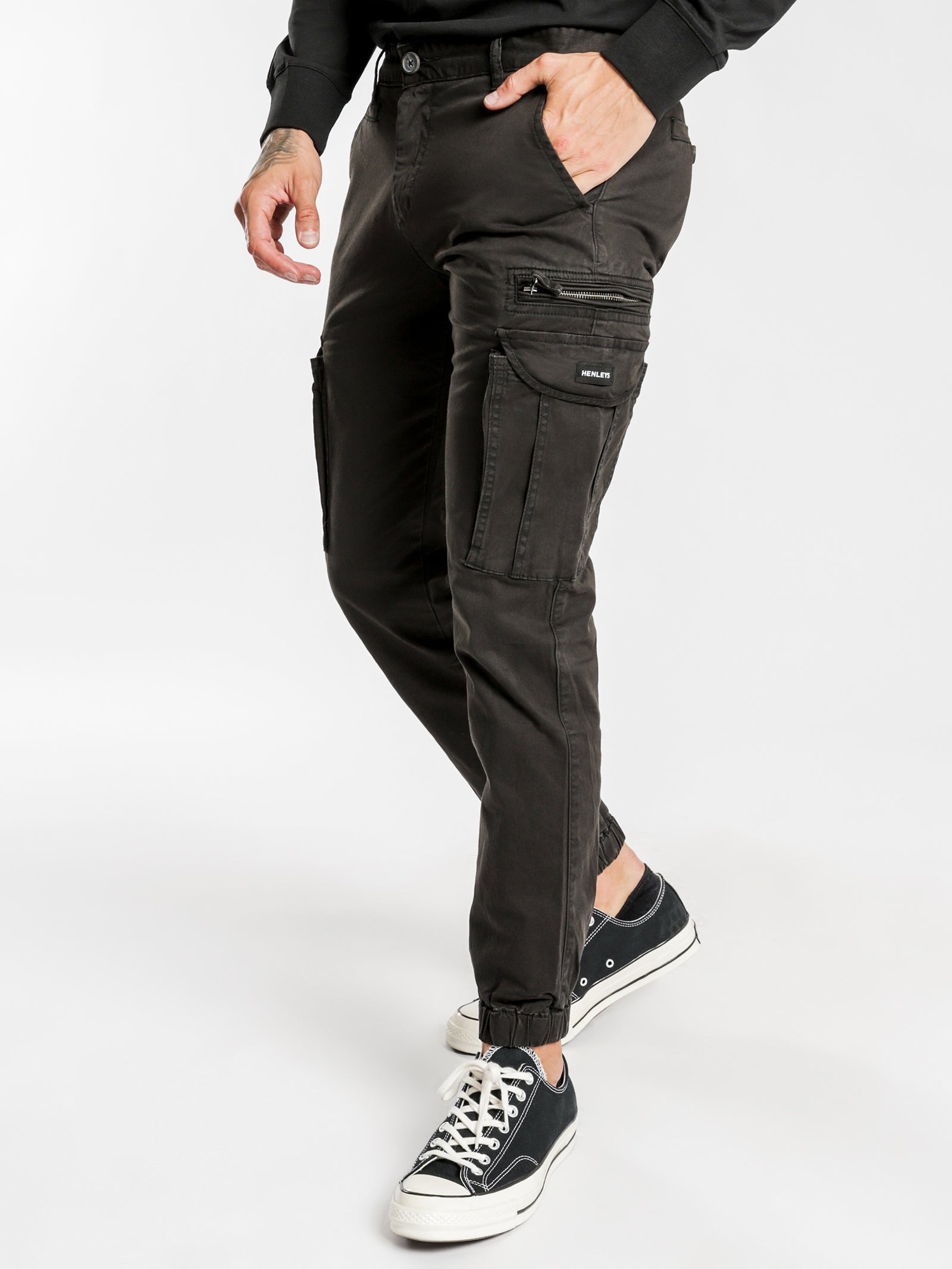 Fairfax Cargo Pant Black  Buy Online  Edge Clothing