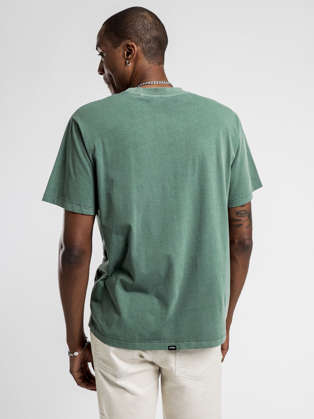 Minimal Thrills Merch Fit T-Shirt in Lume Green - Glue Store