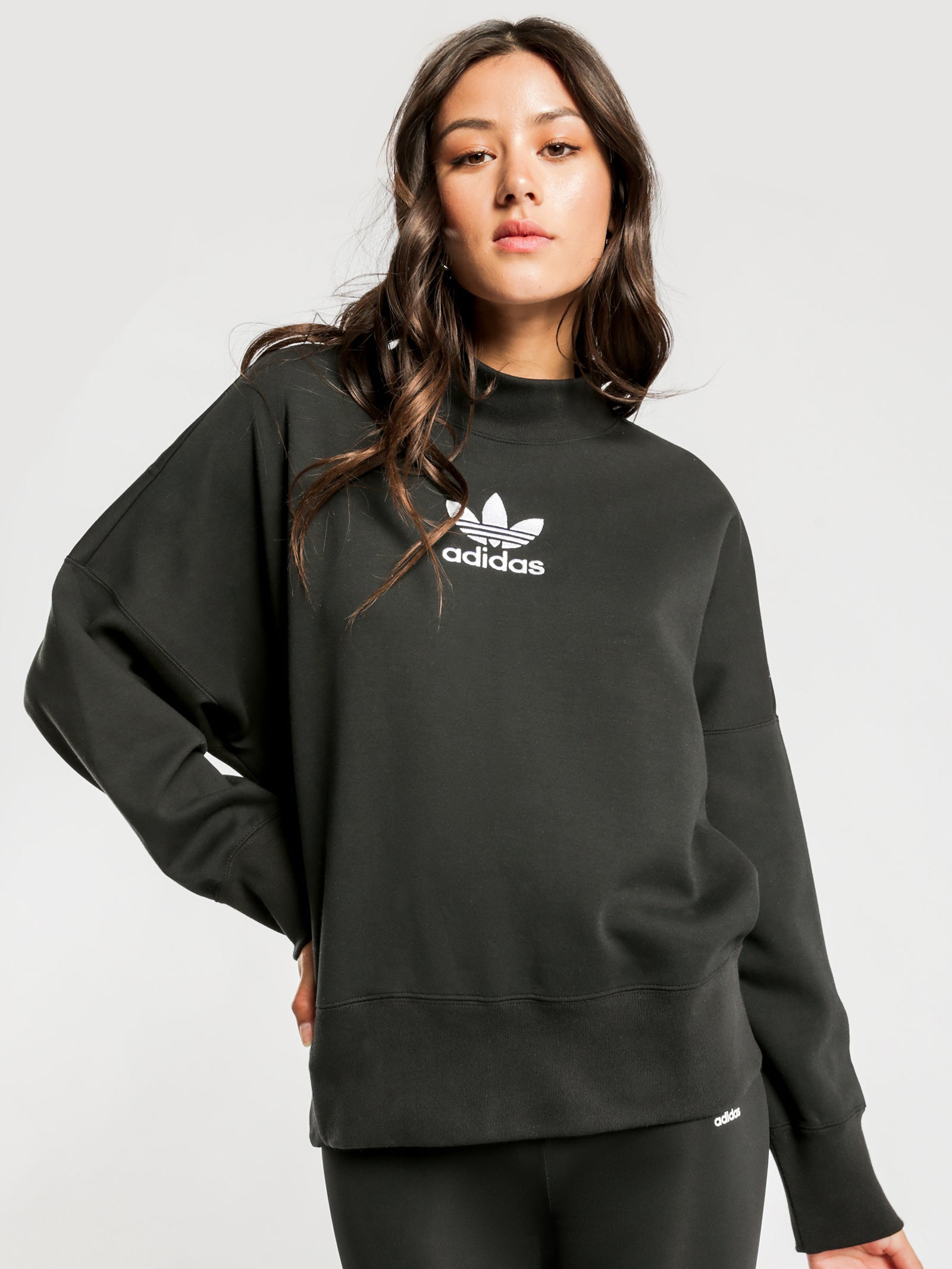 adidas boyfriend logo sweatshirt