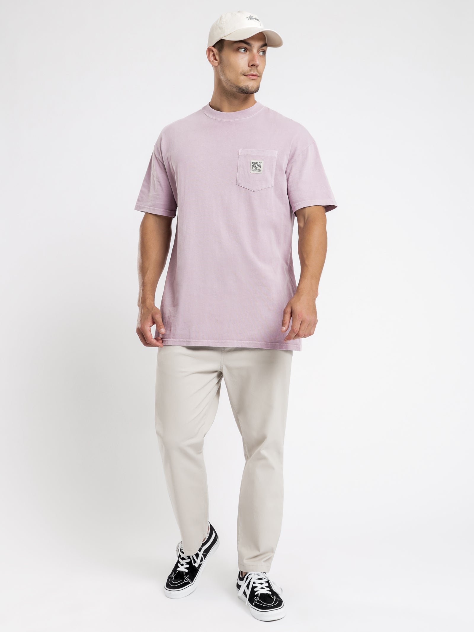 Basic Corp Beach Pant in Sand