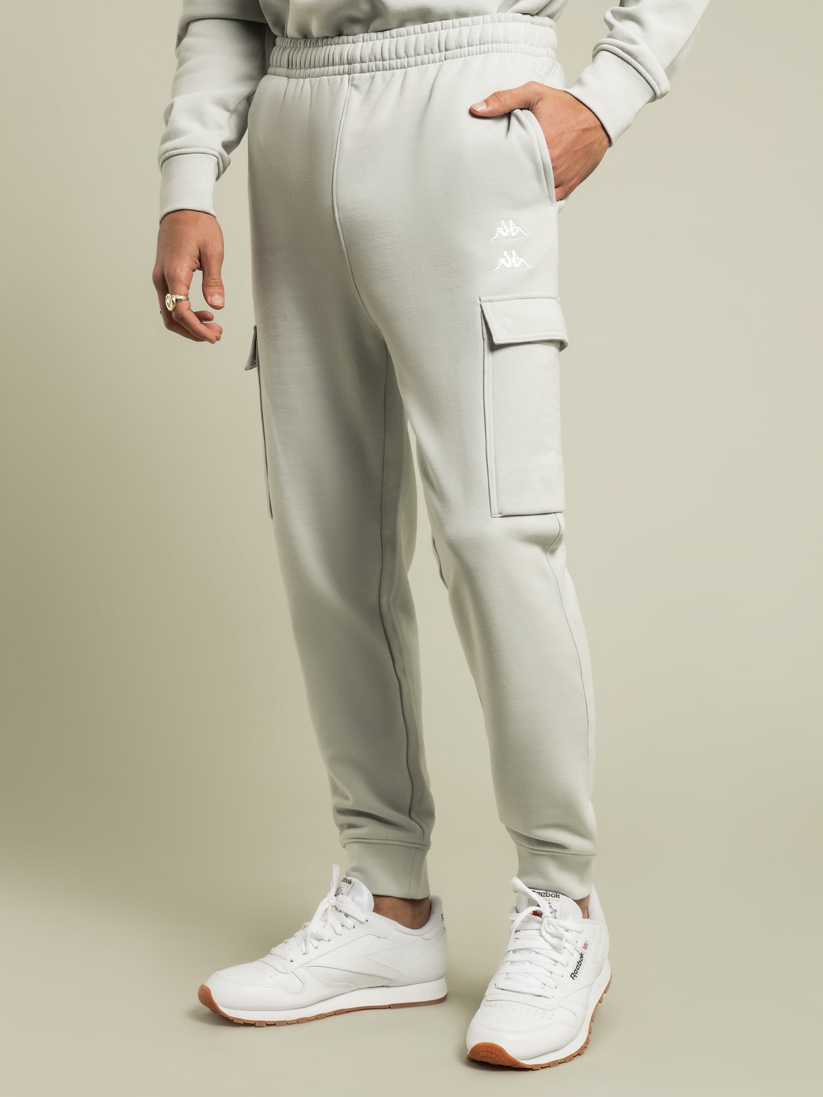 Authentic Drake Trackpants in Grey Violet