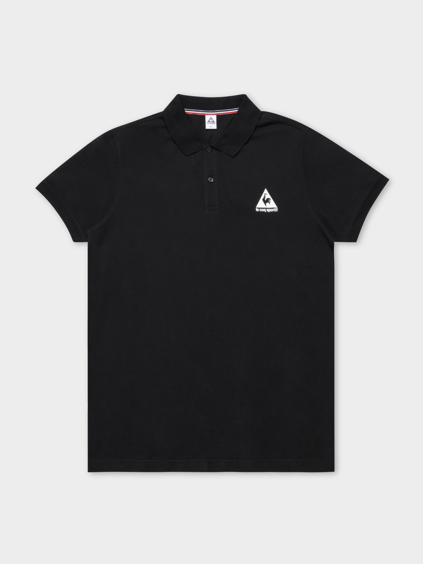 Action Short Sleeve Polo T-Shirt in Black