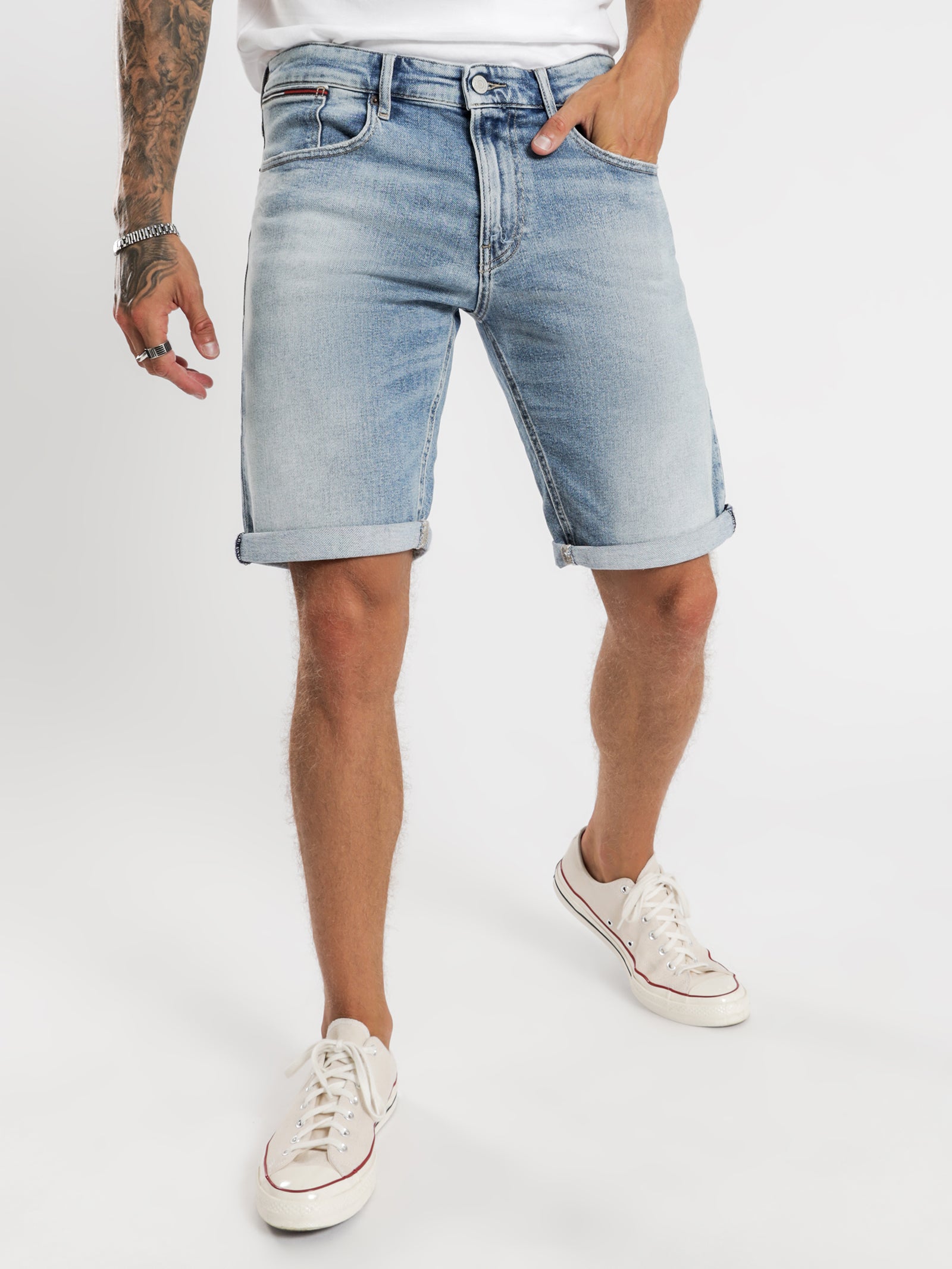 tommy hilfiger ronnie denim shorts