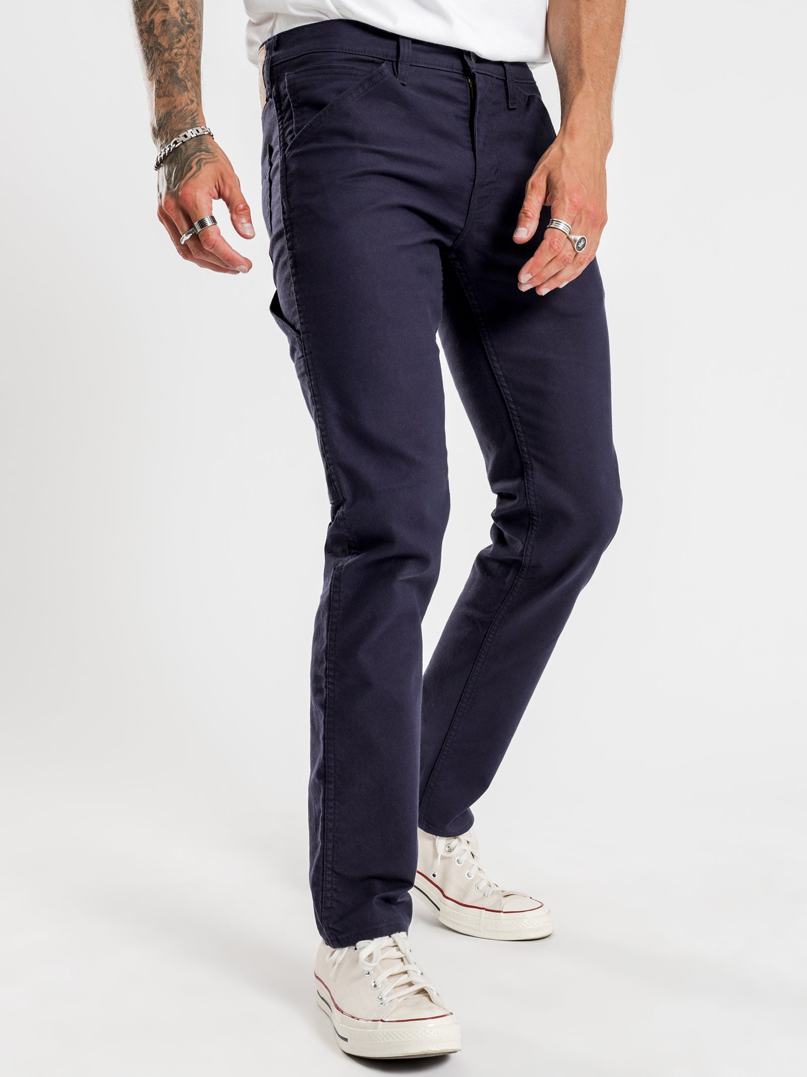 511™ Slim Fit Workwear Utility Pants in Nightwatch Blue Canvas