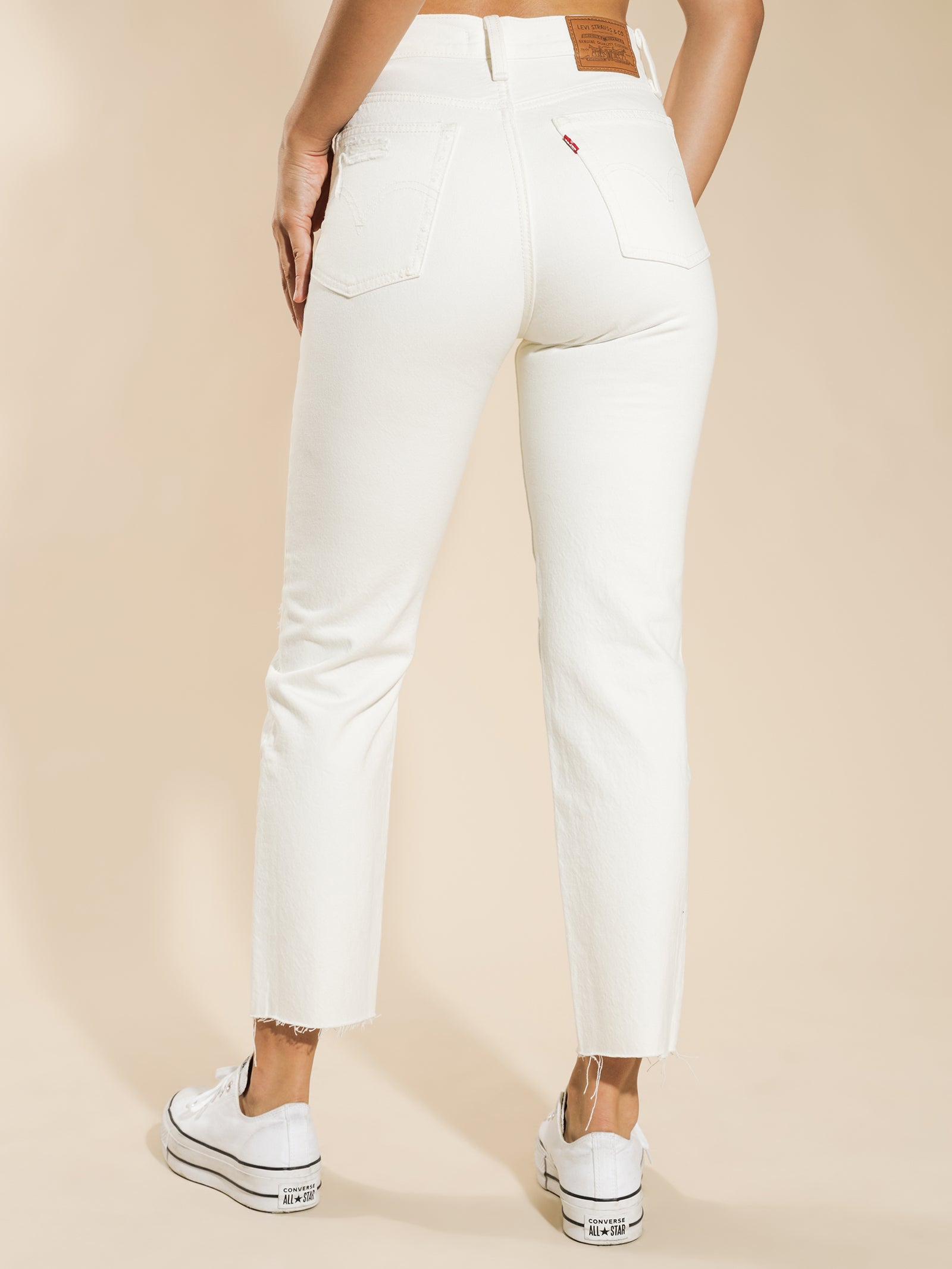 Wedgie Fit Straight Jeans in Cloud Bank - Glue Store